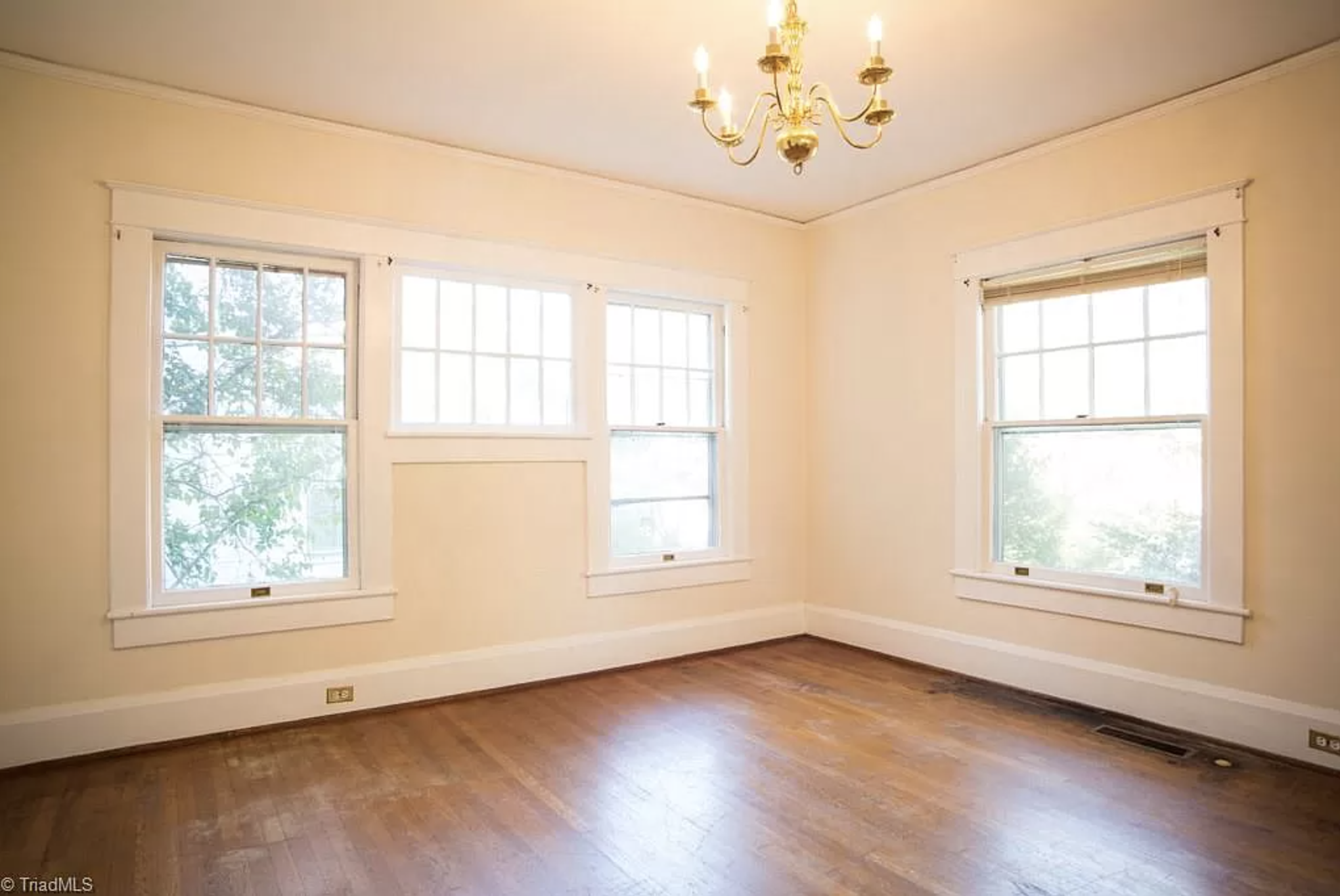 Dining room before